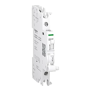 Acti9 A9A iSD+OF Auxiliary Contact, 2 C/O, Top & Bottom Wiring - Schneider Electric