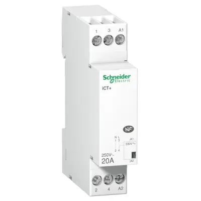 Schneider Electric - A9C15030 - ICT PLUS 20A 1P UC 230VAC CONTACTOR - 1
