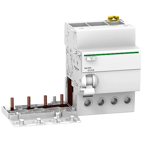 Acti9 Vigi iC60 Add-On RCD Block, 4P, 40A, 30mA, AC Type - 1