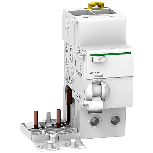 Acti9 Vigi iC60 Add-On RCD Block, 2P, 40A, 300mA, AC Type - 1