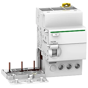 Acti9 Vigi iC60 Add-On RCD Block, 3P, 25A, 300mA, AC Type - Schneider Electric