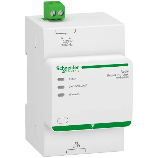 Schneider Electric - A9XMWD20 - A9 PowerTag Link RF to IP gateway - 1