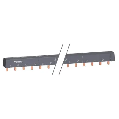 Schneider Electric - A9XPH524 - COMB BUSBAR 4P REPART. 100A 24MOD. - 1