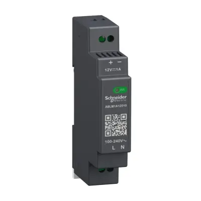 Schneider Electric - ABLM1A12010 - POWER SUPPLY 12V 1A MODULAR - 1