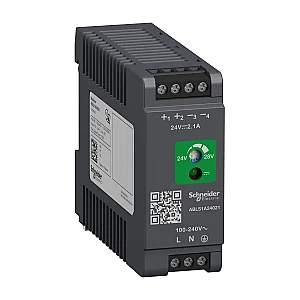 Easy Modicon ABL2 Single-Phase Power Supply, 24V DC, 2.1A - Schneider Electric