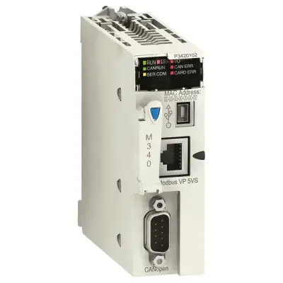 Schneider Electric - BMXP3420102 - cpu340-20 modbus canopen2 - 1