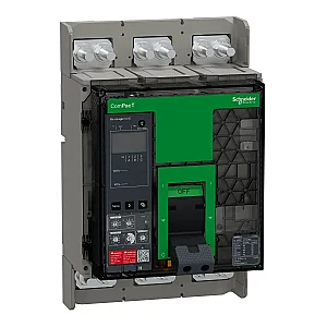 Circuit Breaker, NS800H 70 kA 3P 800 A Fixed Manual, MicroLogic 5.0E - C080H35EFM - Schneider Electric