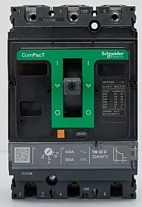 Circuit Breaker, Nsx100F 36 kA AC 3P3D 32 A TMD - C10F3TM032 - Schneider Electric