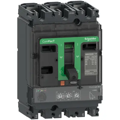 Schneider Electric - C16N32D160 - NSX160N 50kA AC 3P3D 160A 2.2 - 1