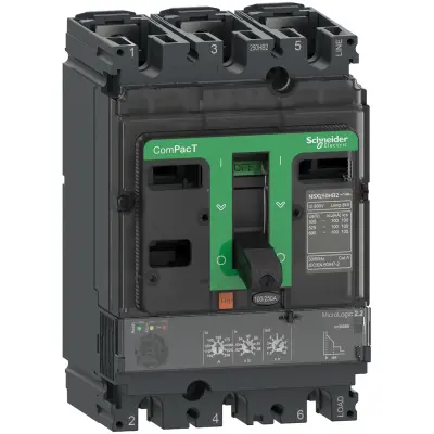 Schneider Electric - C25F32D250 - NSX250F 36kA AC 3P3D 250A 2.2 - 1