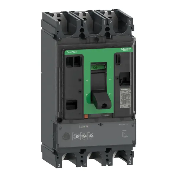 Schneider Electric - C40F32D400 - NSX400F 36kA AC 3P3D 400A 2.3 - 1