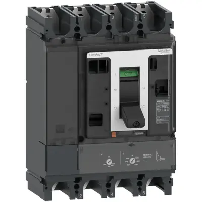 Schneider Electric - C63F4TM500D - NSX630F 36kA DC 4P 500A TMD - 1