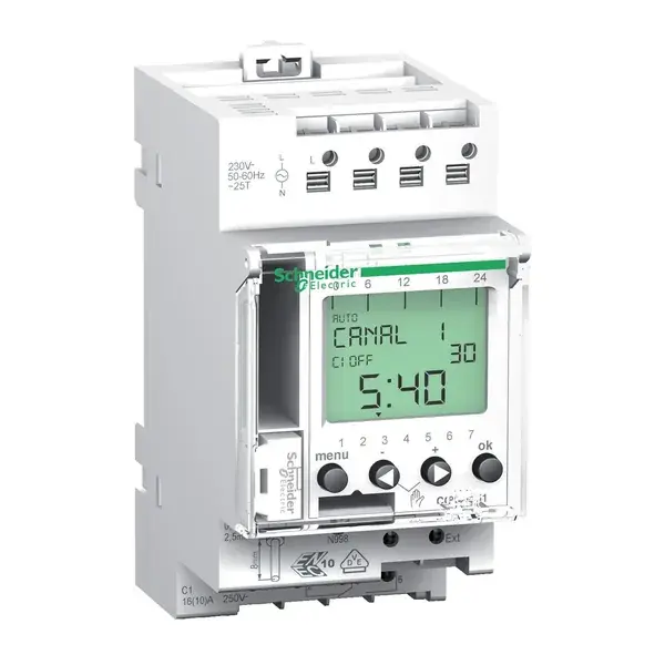 CCT15721 - Ihp+ Digital Time Switch 1ch 24h+7day - 1