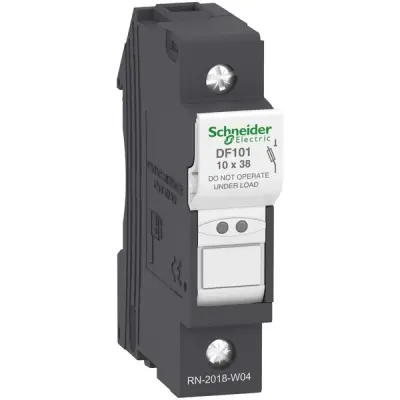 Schneider Electric - DF101 - TeSys fuse carrier 1P 32A - 1