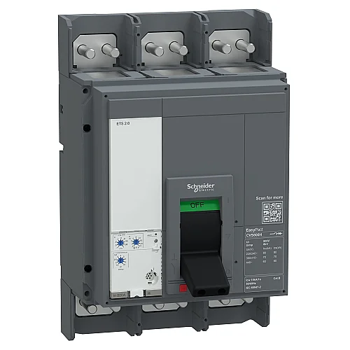EasyPact CVS 800 A 50 kA 3P3D 415 V AC Circuit Breaker - E080N320FM - 1