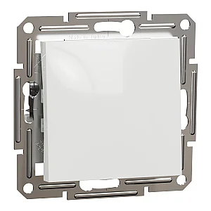 Asfora 2 - Way Switch without Frame White - EPH0470121 - Schneider Electric