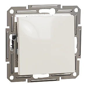 Asfora 2 - Way Switch without Frame Cream - EPH0470123 - Schneider Electric