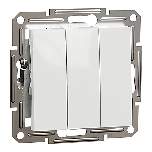Asfora 3 - Circuit Switch without Frame White - EPH2170121 - Schneider Electric