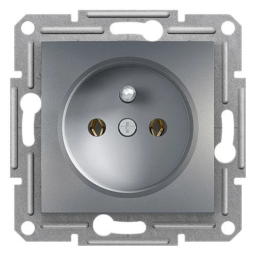 Asfora Pin - Earth Socket Outlet Steel - EPH2800162 - 1