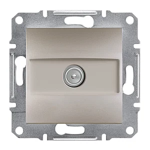 Asfora Tv Socket Ending 1Db Bronze - EPH3200169 - Schneider Electric