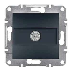 Asfora Tv Socket Ending 1Db Anthracite - EPH3200171 - Schneider Electric