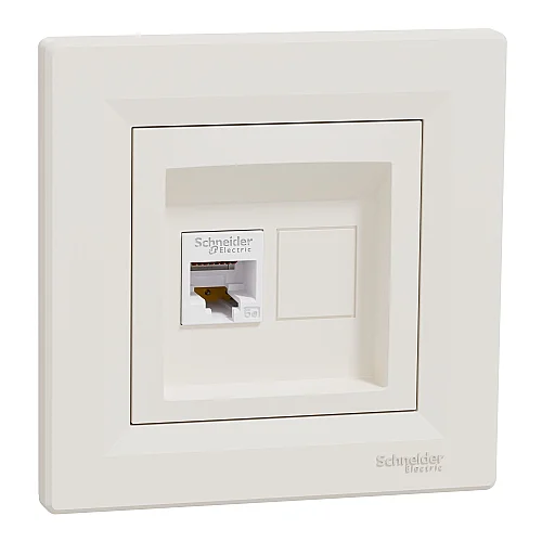 Asfora Rj45 Cat5E Utp Data Socket Cream - EPH4300123 - 1