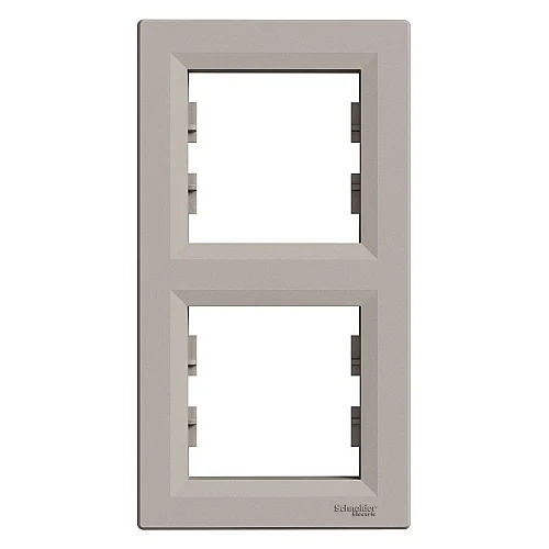 Asfora 2 - Gang Vertical Frame Bronze - EPH5810269 - 1