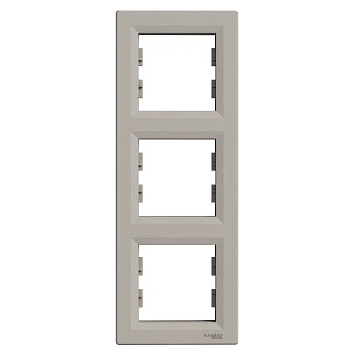 Asfora 3 - Gang Vertical Frame Bronze - EPH5810369 - 1