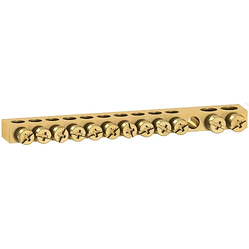 Tb Kit 12 Module (8 Holes) - 12 Module For Distribution Boxes 1 Terminal Block - EZ9ETB02 - 1