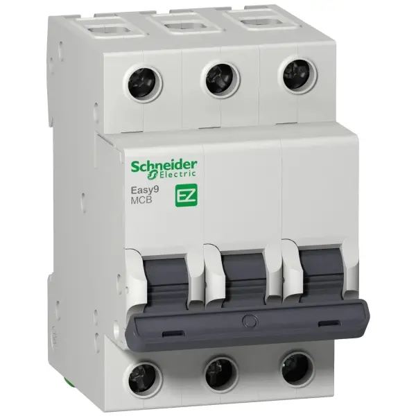 Schneider Electric - EZ9F34310 - EASY9 MCB 3P 10A C 4500A 400V MINIATURE - 1