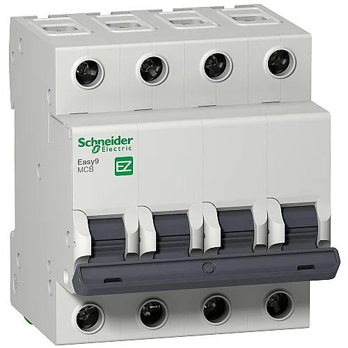 Easy9 Miniature Circuit Breaker 4P 50 A C 4500 A 400 V - EZ9F34450 - 1