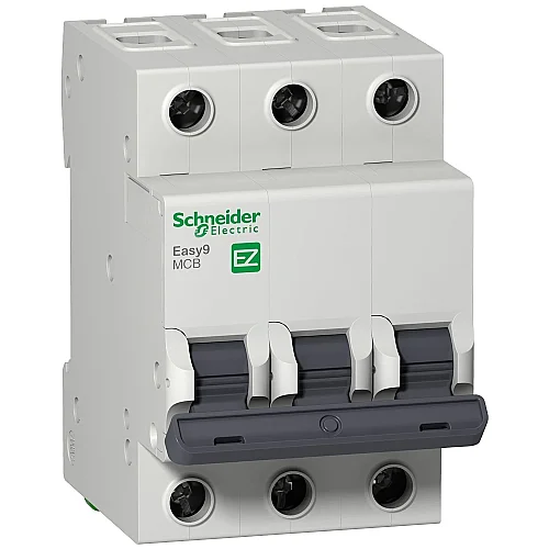 Easy9 3P 20 A C 10000 A 400 V Miniature Circuit Breaker - EZ9F51320 - 1