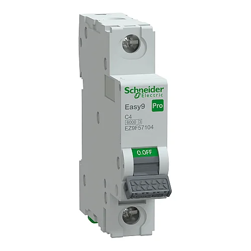 C 1x4 A W Miniature Circuit Breaker 6 kA Pro - EZ9F57104 - 1