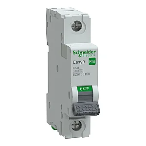 C 1x50 A W Miniature Circuit Breaker 10 kA Pro - EZ9F59150 - Schneider Electric