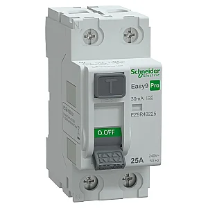 2P 25 A 30 mA Easy9 Pro A Type Residual Current - EZ9R49225 - Schneider Electric
