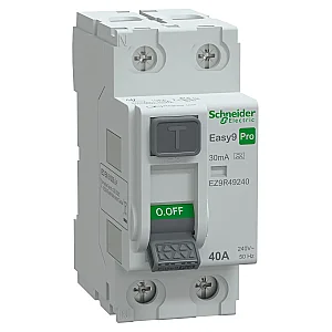 2P 40 A 30 mA Easy9 Pro A Type Residual Current - EZ9R49240 - Schneider Electric