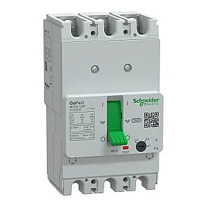 GoPact Molded Case Circuit Breaker 125F 3P3D 40 A Adj - G12F3A40 - Schneider Electric