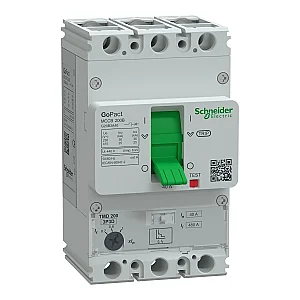 GoPact Molded Case Circuit Breaker 200B 3P3D 40 A Adj - G20B3A40 - Schneider Electric