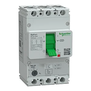 GoPact Molded Case Circuit Breaker 200F 3P3D 40 A Adj - G20F3A40 - Schneider Electric