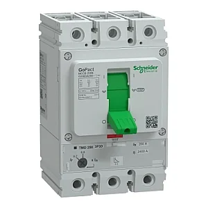 GoPact Molded Case Circuit Breaker 250B 3P3D 200 A Adj - G25B3A200 - Schneider Electric