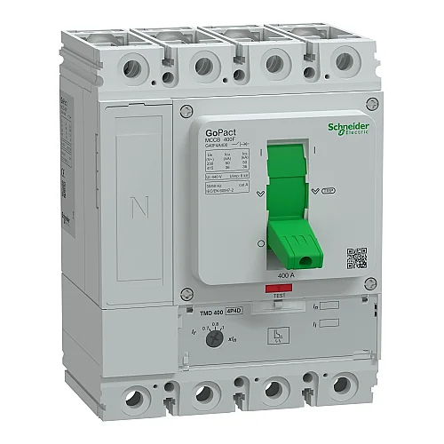 GoPact Molded Case Circuit Breaker 400F 4P4D 400 A Adj - G40F4A400 - 1
