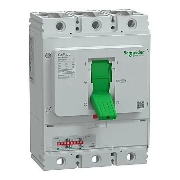GoPact Molded Case Circuit Breaker 800H 3P3D 630 A Etu - G80H3E630 - 1
