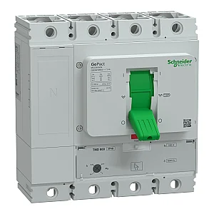 GoPact Molded Case Circuit Breaker 800N 4P4D 500 A TMD - G80N4TM500 - Schneider Electric