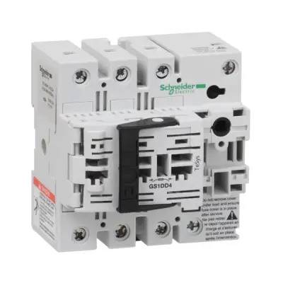 Schneider Electric - GS1DD4 - FUSE-SWITCH 4X32A 10X38 - 1