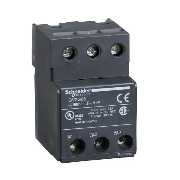 Schneider Electric - GV2G05 - TeSys GV2, TeSys D & TeSys U - terminal - 1