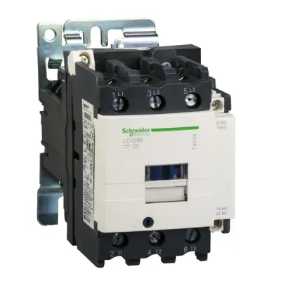 Schneider Electric - LC1D95BD - TeSys D contactor 3P AC3 95A 24V DC coil - 1