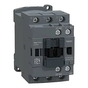 Contactor, Easy TeSys Control 3P 12 A 1NC - LC1E1201BD - Schneider Electric