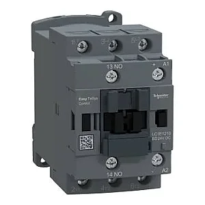 Contactor, Easy TeSys Control 3P 12 A 1NO - LC1E1210BD - Schneider Electric