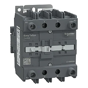Contactor, Tvs 4P Ctr 100 A Ac1(2NO+2NC)220 V 50/60Hz - LC1E80008M7 - Schneider Electric