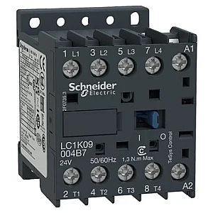 Magnetic Contactor 20 A Ac1 4P 4No 220 VAC - LC1K09004M7 - Schneider Electric